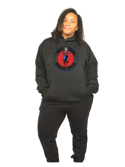 Thick Thigh Rescue Squad Tracksuit Set